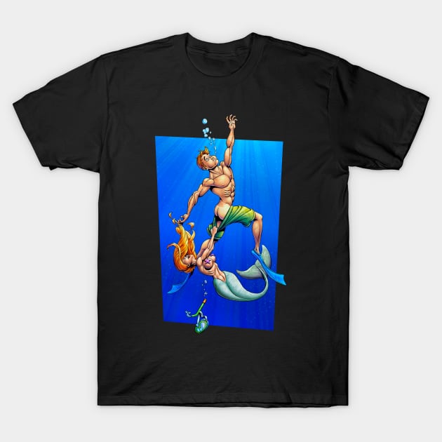 Sea Imp T-Shirt by MalSemmensArt